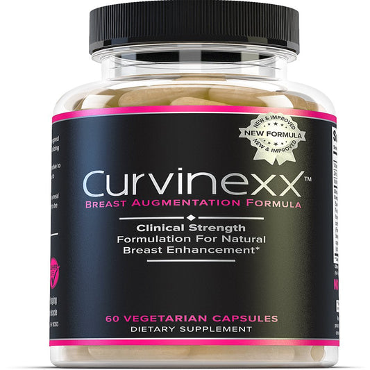Curvinexx Natural Enhancement Supplement with Fenugreek, 60 Veggie Caps