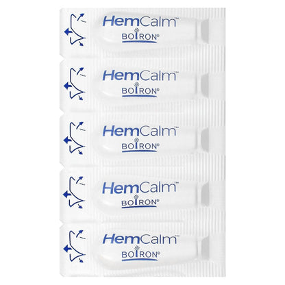 Boiron Hemcalm Suppositories, Homeopathic Medicine for Hemorrhoid Relief, Burning, Itching, Pain, Discomfort, 10 Count