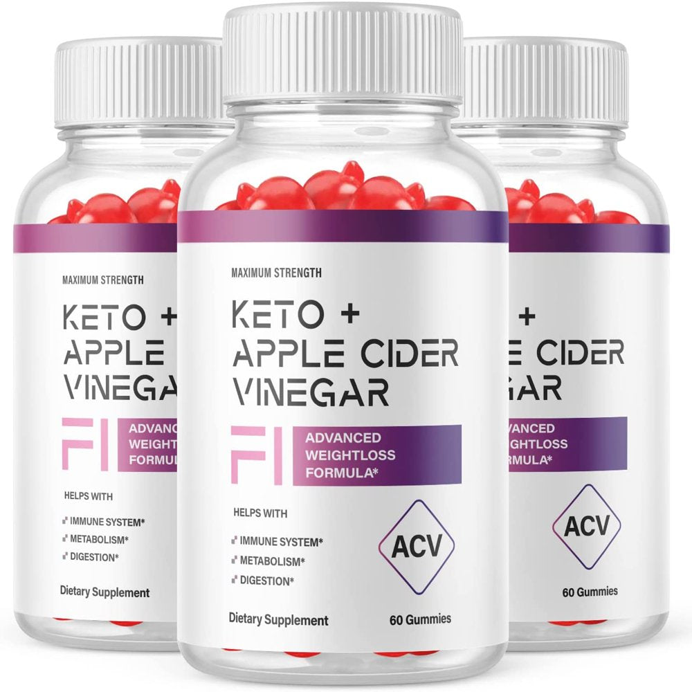(3 Pack) F1 Keto ACV Gummies - Supplement for Weight Loss - Energy & Focus Boosting Dietary Supplements for Weight Management & Metabolism - Fat Burn - 180 Gummies - Nutricity.com.au