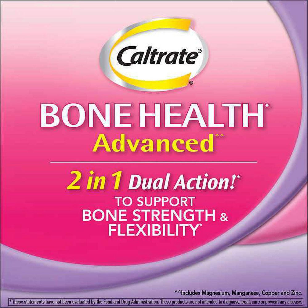 Caltrate Bone Health Advanced 600+D3 plus Minerals, 320 Tablets
