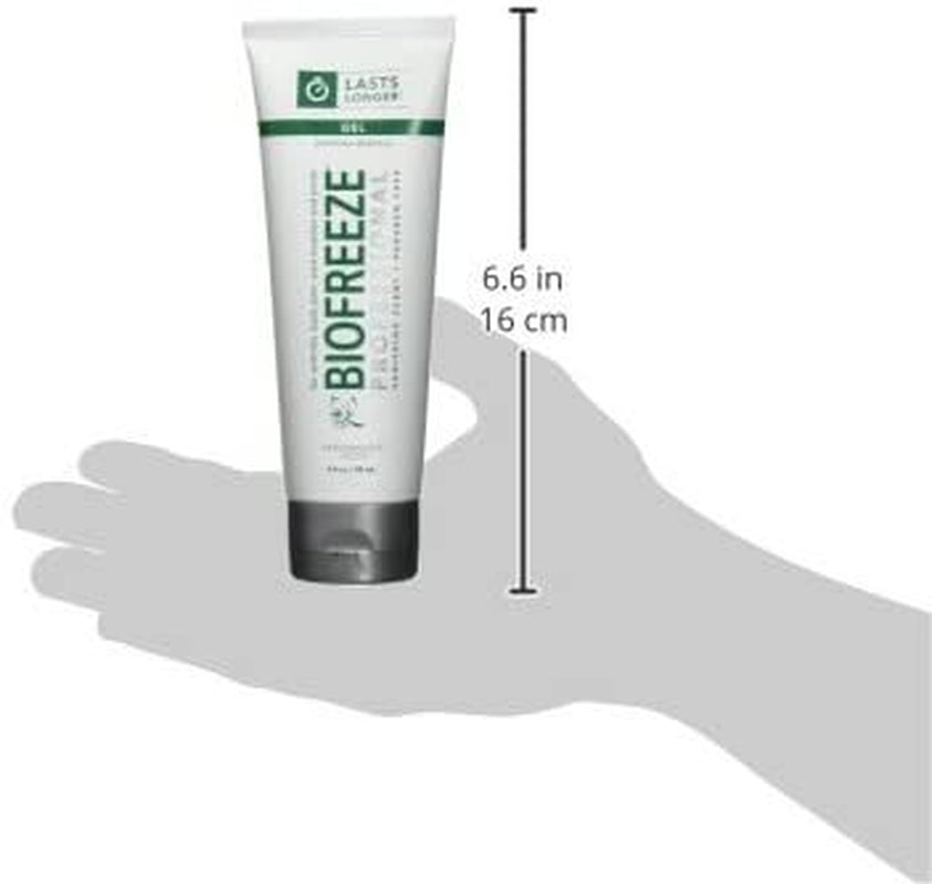 Biofreeze Professional Pain Relief Gel 4 Oz Tube Pack of 2