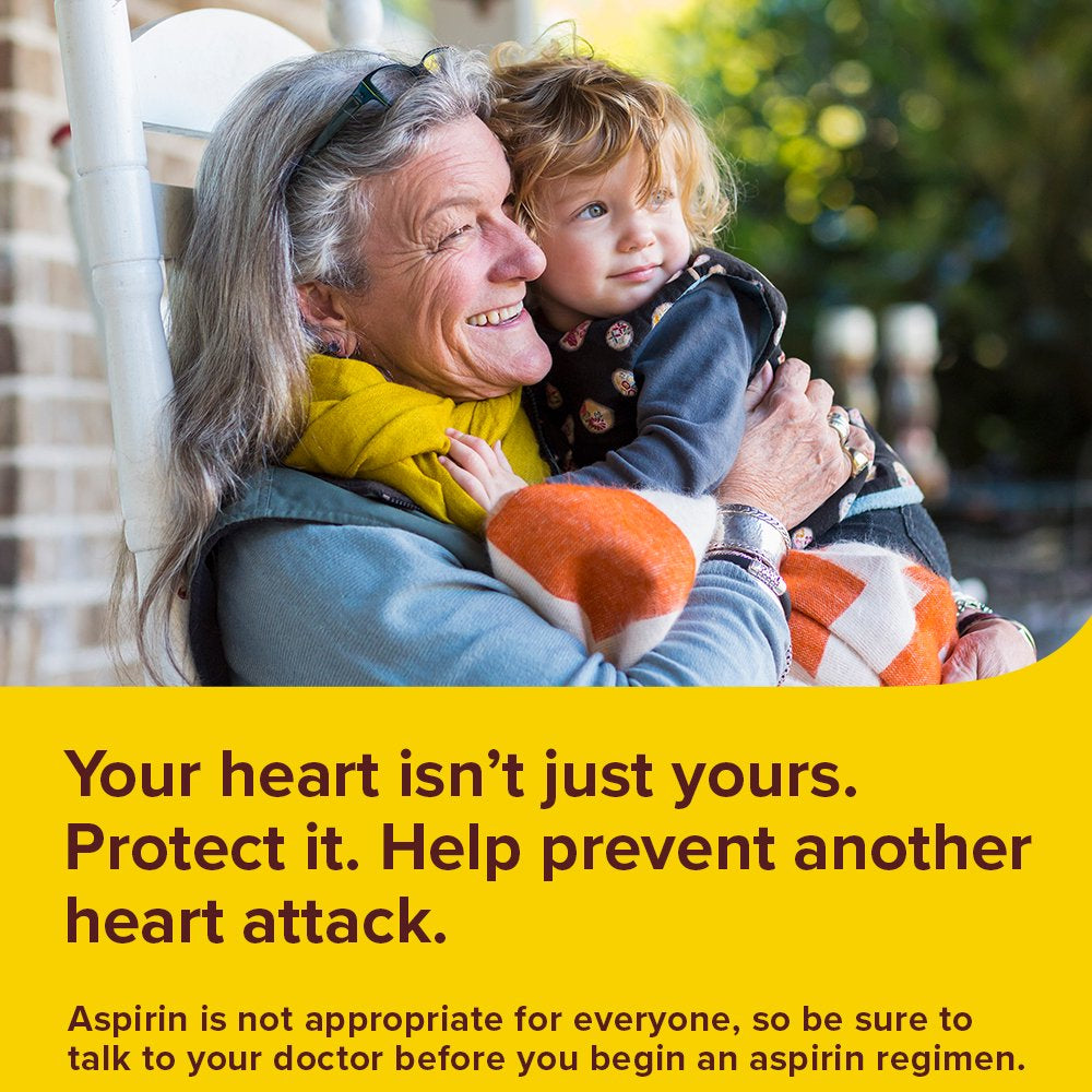 Aspirin Regimen Bayer Low Dose Pain Reliever Enteric Coated Tablets, 81Mg, 200 Count