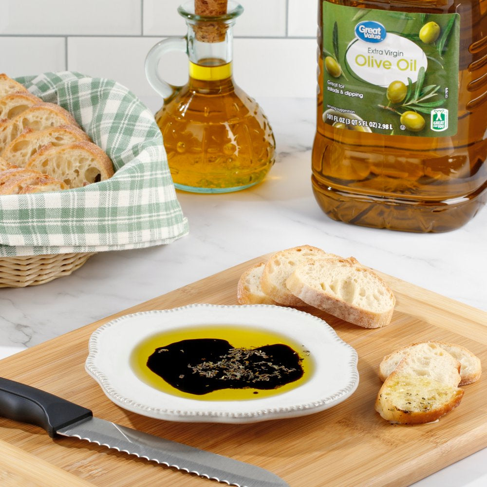 Great Value Extra Virgin Olive Oil, 101 Fl Oz Bottle