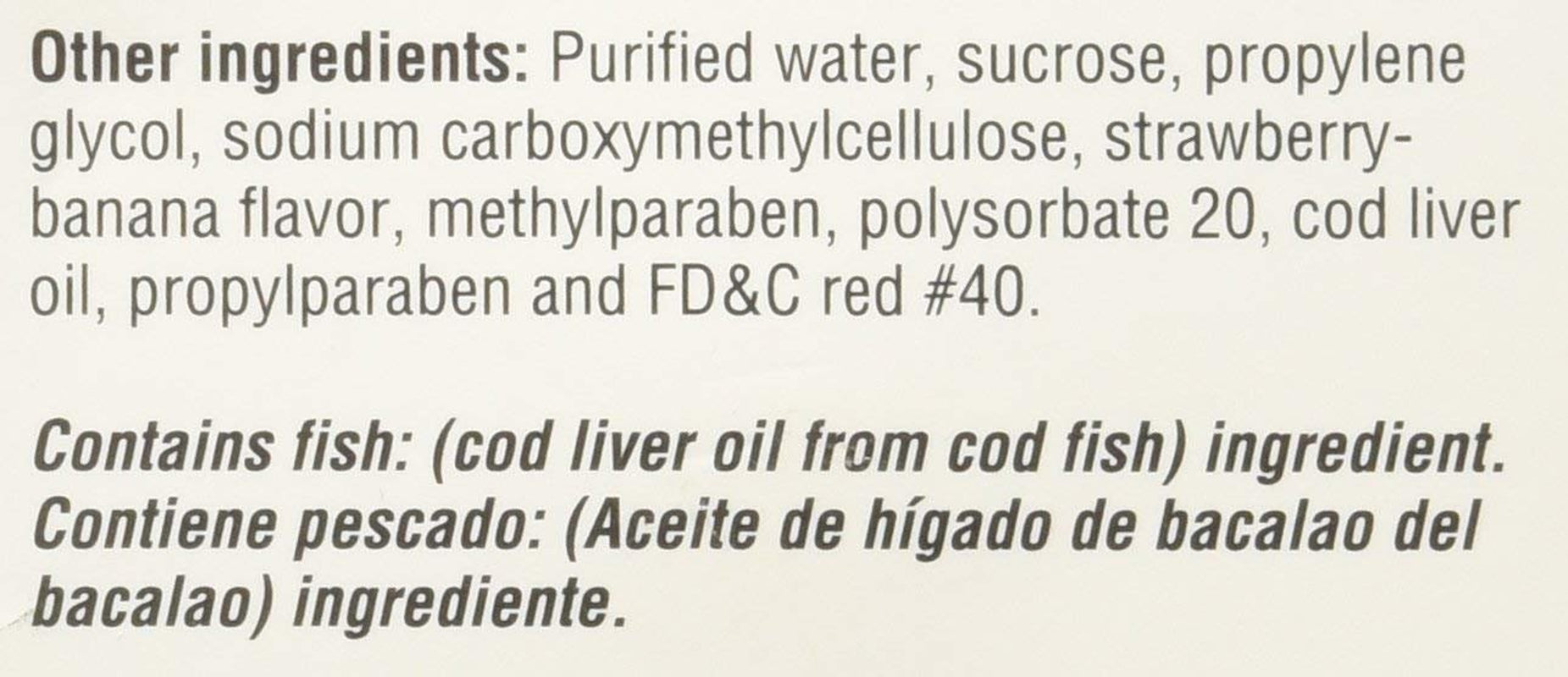 Emulsin De Escocia Delicious Strawberry-Banana Flavor, 6.5 Fl Oz