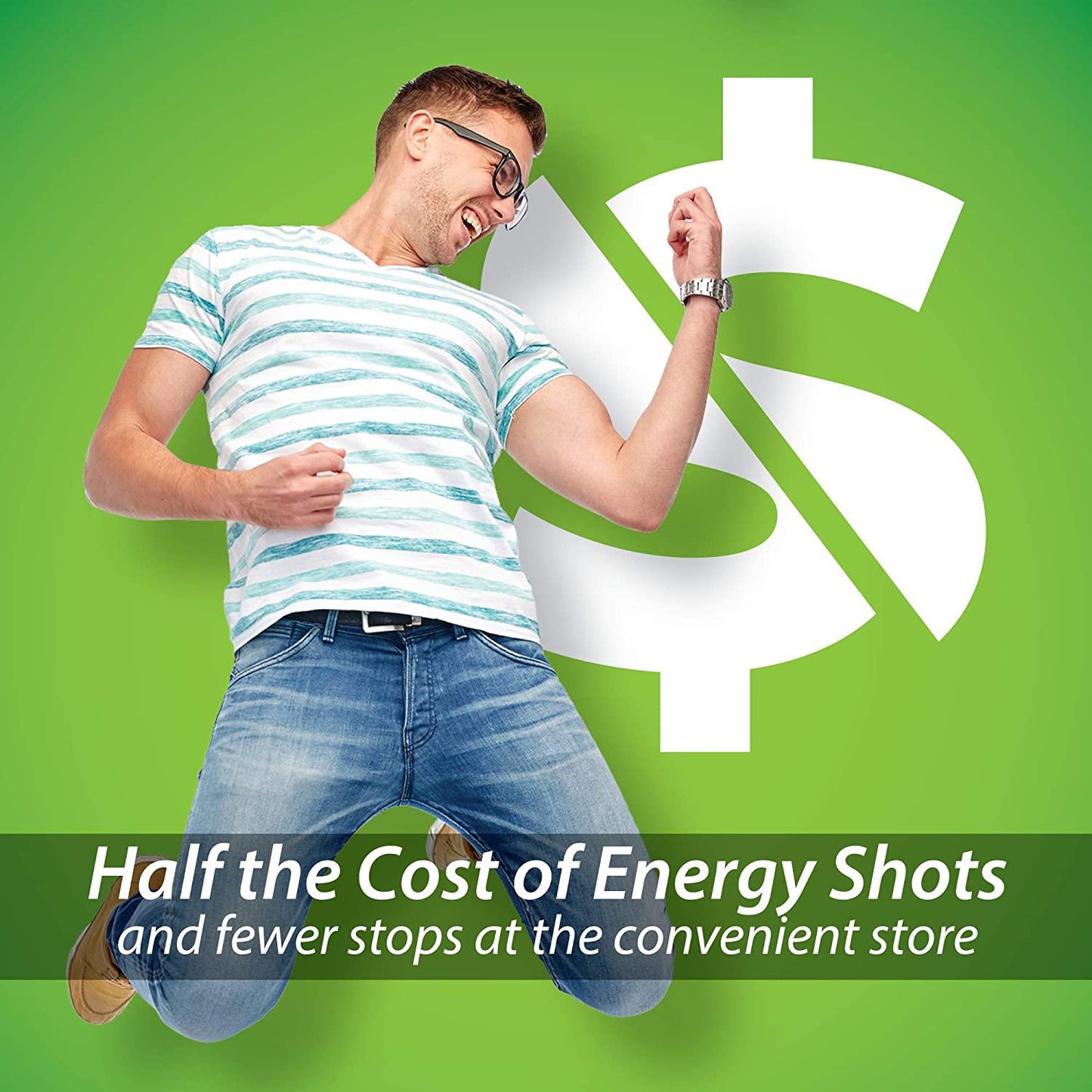 iSatori Energize Immunity Caffeine Pills - Vitamin A, B12, C, D, and E Supplement + Fast- Acting Energy Pill - Daily Immune Support, Super Greens, and All Day Energy, No Jitters, No Crash (90 Tablets)