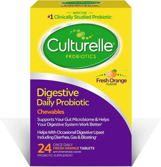 i-Health, Inc Culturelle Digestive Health Chewable, 24 Chewables