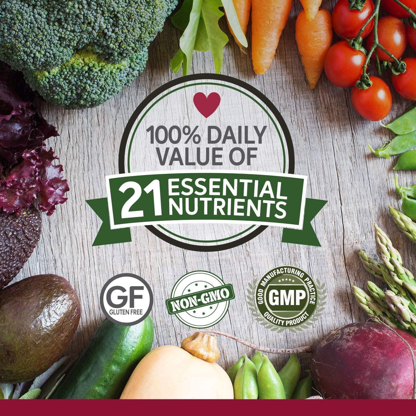 nPower Vanilla Cupcake Grass Fed Whey Protein and Multivitamin with Adrenal Support Bundle