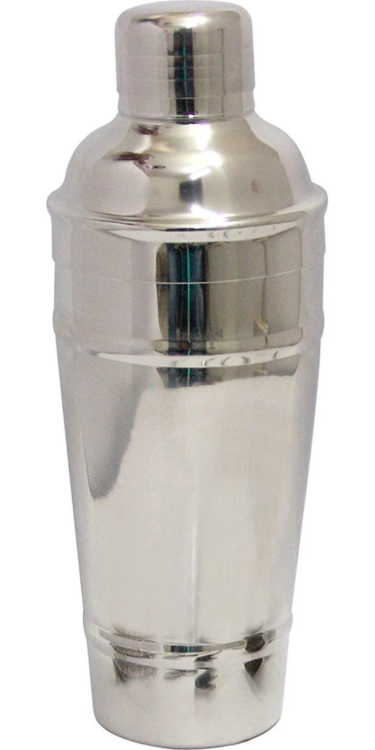 nu steel Cocktail Shaker, Shiny Stainless Steel