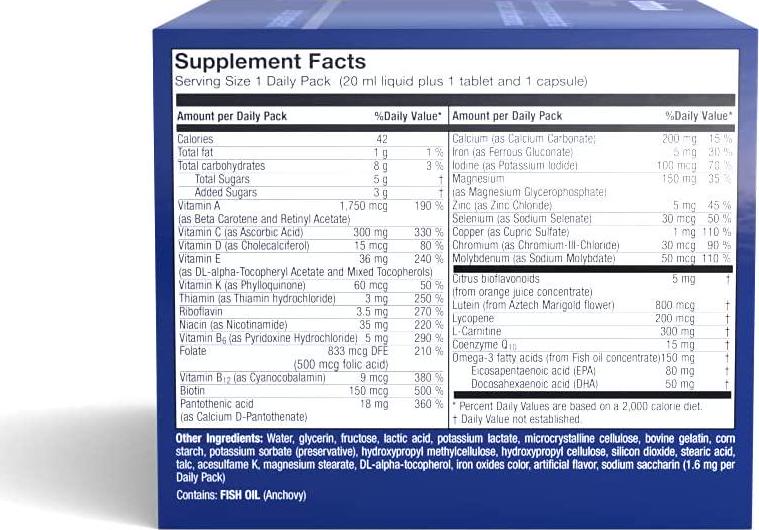 orthomol sport Trinkfläschchen/Tabletten/Kapseln, 30 pcs. Portions