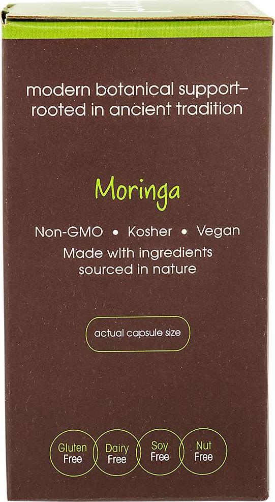 plnt Moringa 1,000mg (Moringa Oleifera) Nutrient Dense Superfood That Provides Natural Energy, NonGMO, Vegan (100 Veggie Capsules)