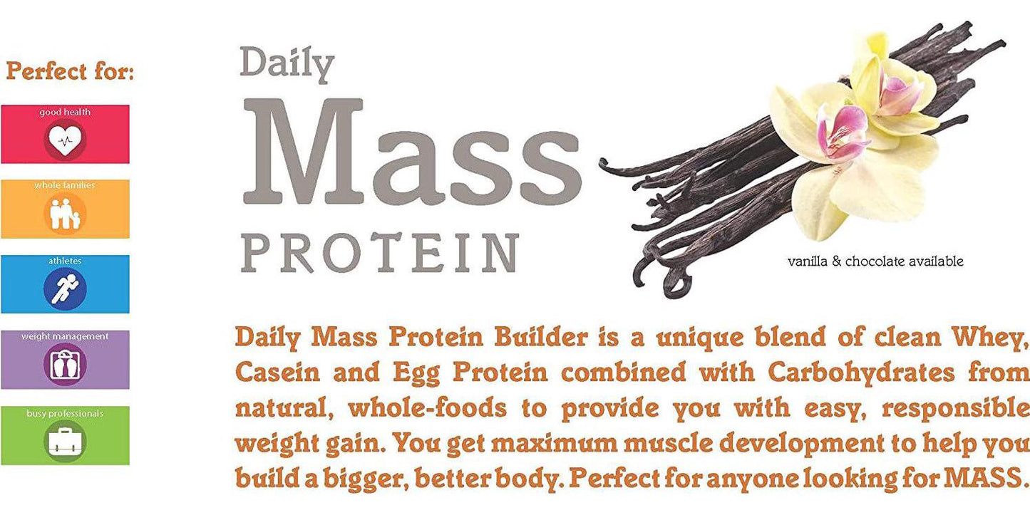 swiig Mass Builder Protein Powder, Chocolate, 3.3 Pound