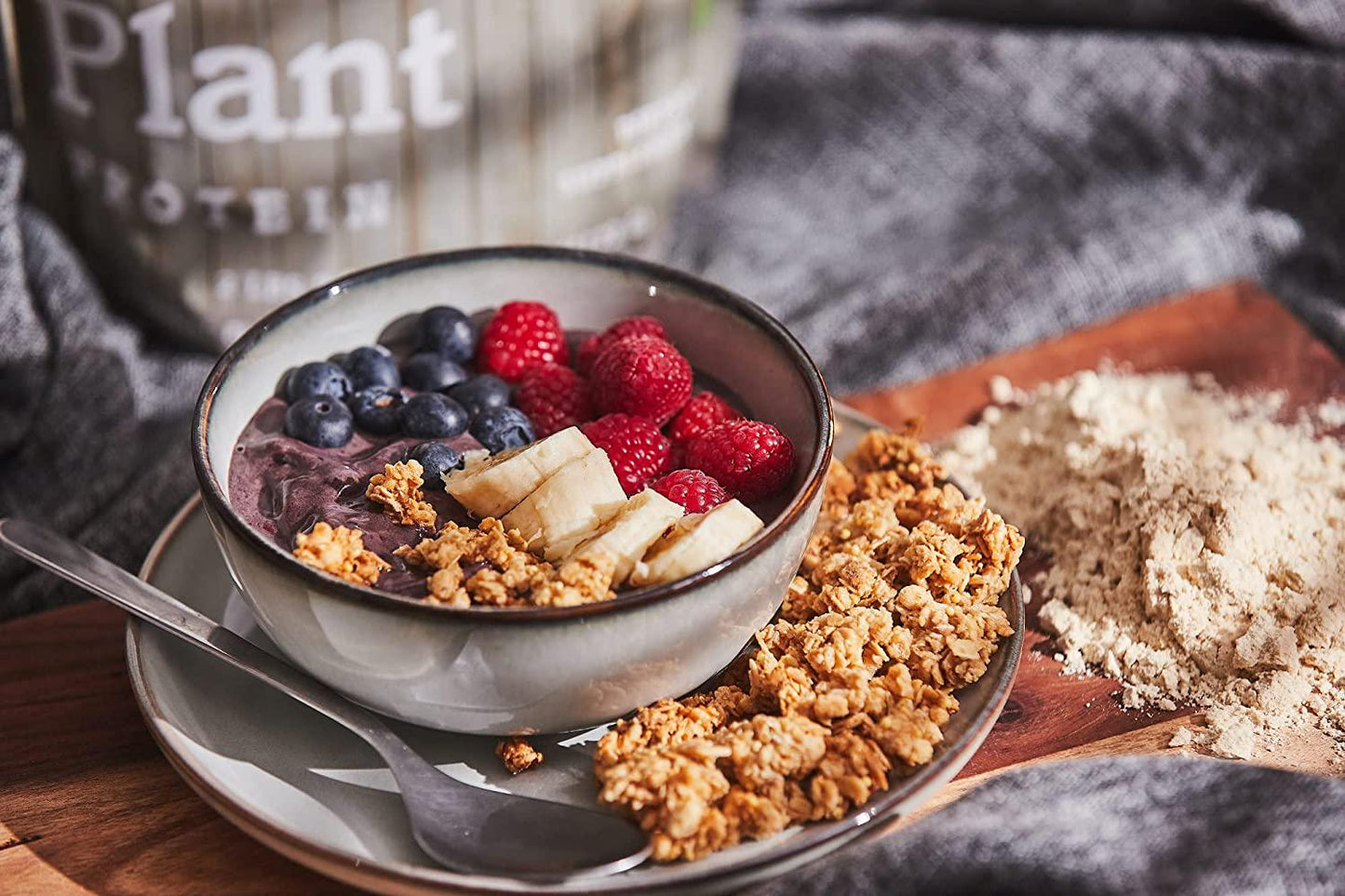 swiig Organic Vanilla Ancient Grains Plant Protein 2.48 lb