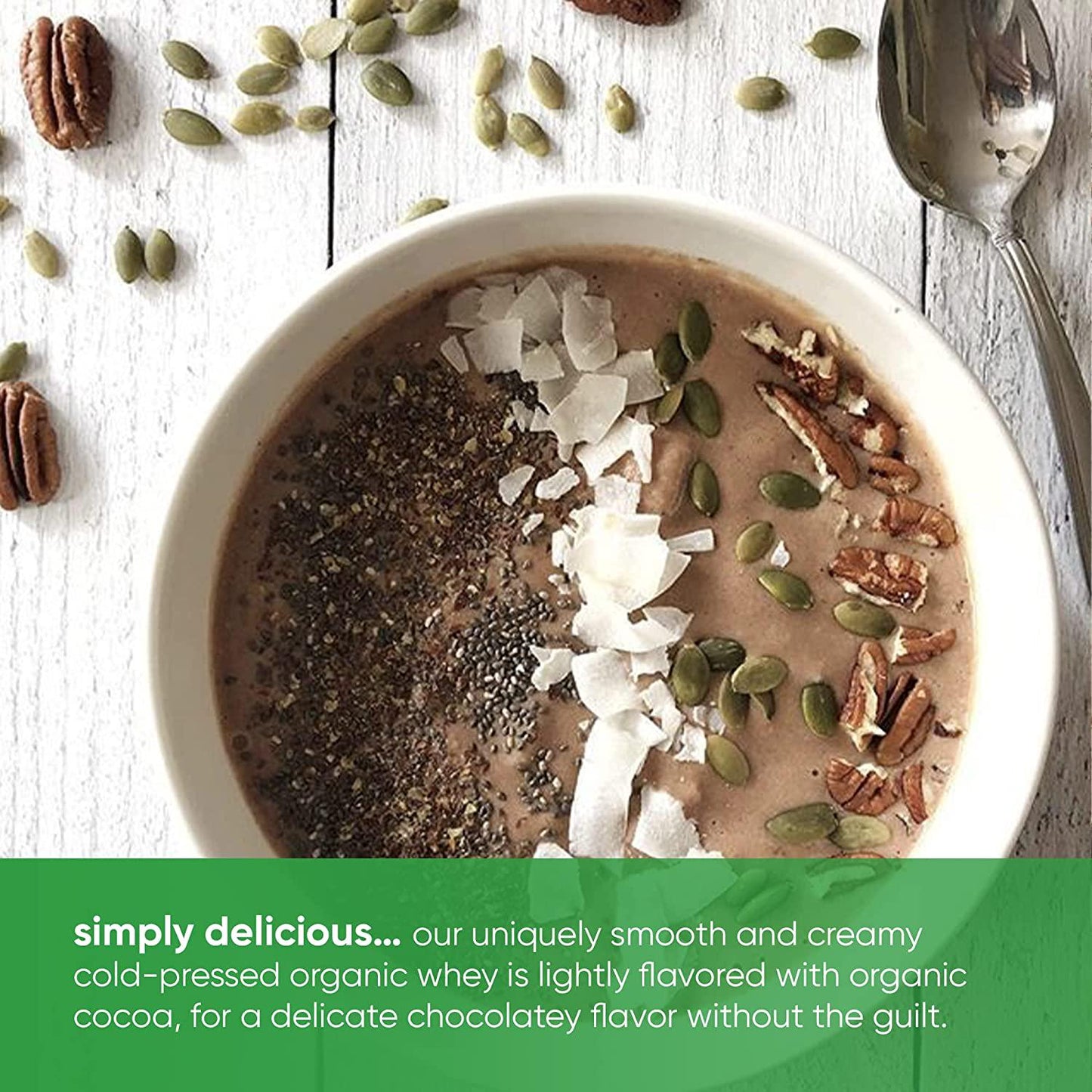 tera's Organic whey Protein, Dark Chocolate