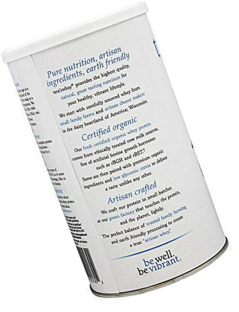 tera's: Organic Whey Protein, Fair Trade Certified Dark Chocolate Cocoa, 12 oz