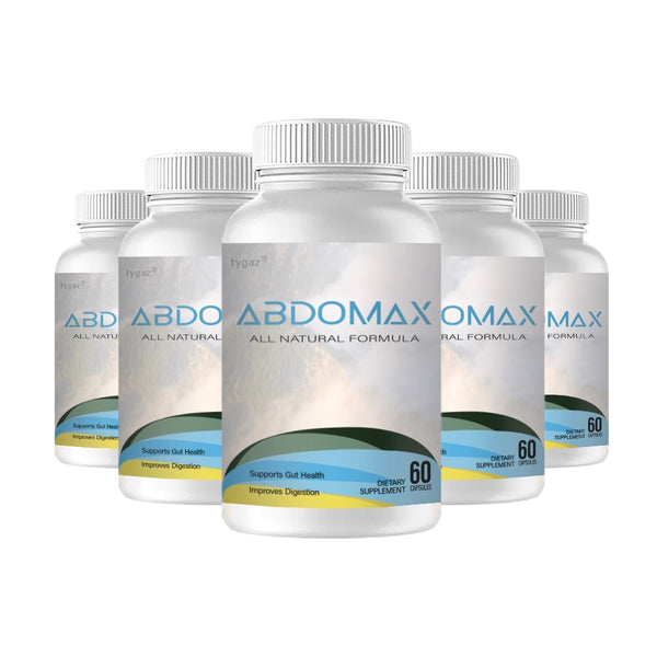 (5 Pack) Abdomax - Abdomax Gut Health Capsules