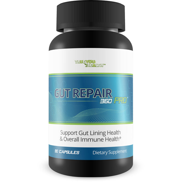 Gut Repair 360 Pro - Gut Health Supplement - Leaky Gut Repair - Support Gut Lining Health - Help Reduce Symptoms like Diarrhea, Bloating, Heartburn, IBS - Immune Support - Health Starts in the Gut
