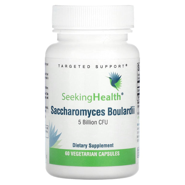 Seeking Health Saccharomyces Boulardii, 5 Billion CFU, 60 Vegetarian Capsules