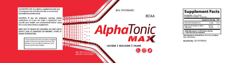 Alpha Tonic Max, Multivitamin for Men, Himalayan Alpha Drink for Men, Natural Flavor, 3 Pack