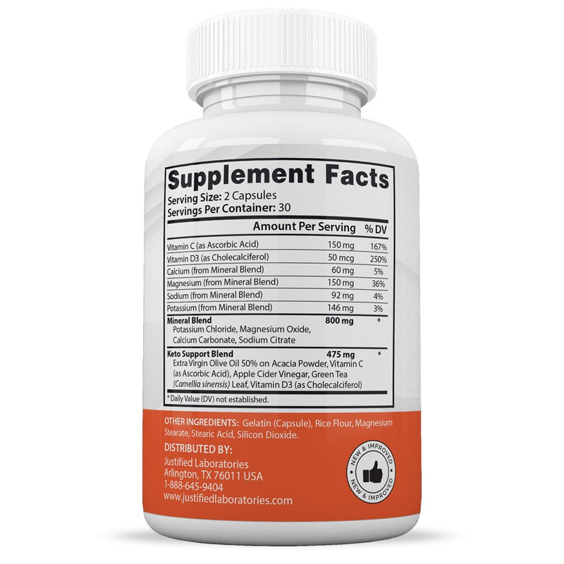 (10 Pack) Genix Lab Keto ACV Pills 1275Mg Alternative to Gummies Dietary Supplement 600 Capsules