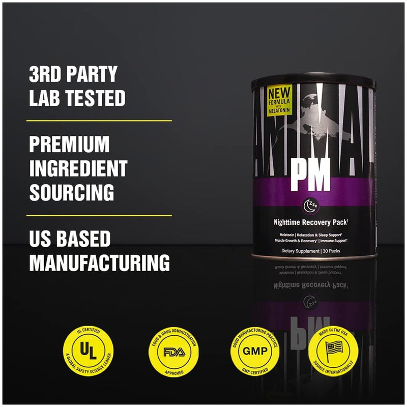 Universal Nutrition Animal PM Sleep Support Supplement - 30 Servings