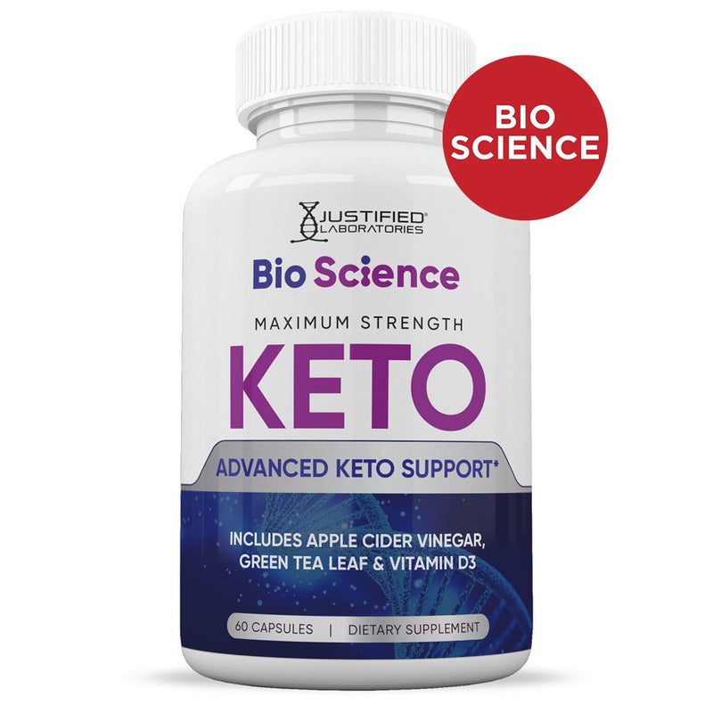 (10 Pack) Bio Science Keto ACV Pills 1275Mg Dietary Supplement 600 Capsules