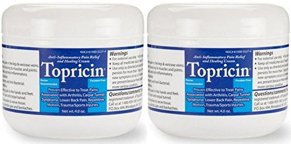 Topricin Pain Relief Cream 2-Pack