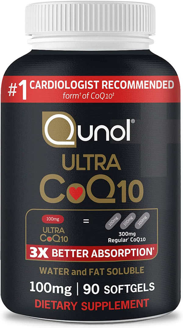 Qunol Ultra Coq10, 100 Mg, 90 Softgels