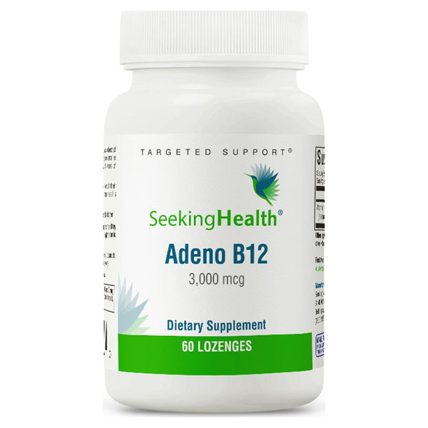 Seeking Health Adeno B12, 3,000 Mcg, 60 Lozenge