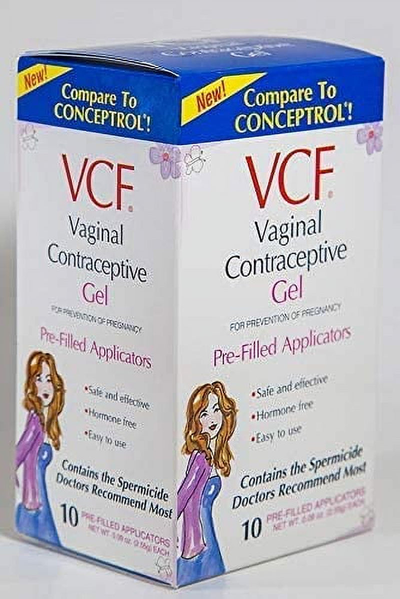 Vcf Vaginal Contraceptive Gel For Prevention Of Pregnancy 10 Ea 3 Pa 3823