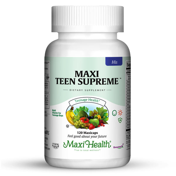 Maxi Health Kosher Maxi Teen Supreme His Multi - 120 Capsules