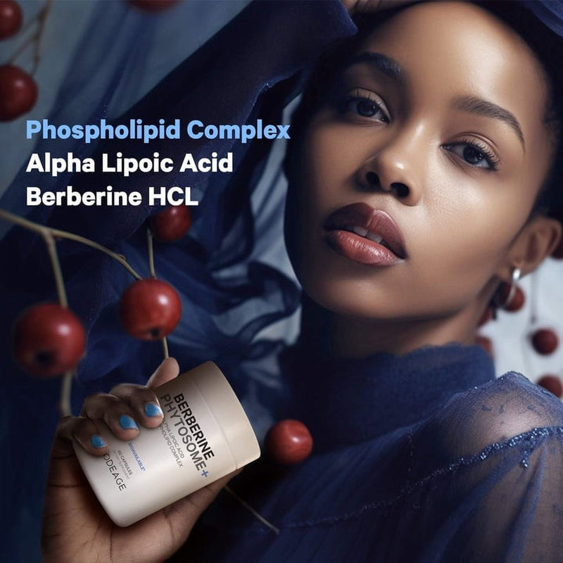 Codeage Berberine Phytosome, Indian Barberry Berberine HCL, Alpha Lipoic Acid, Phospholipids, 60 Ct