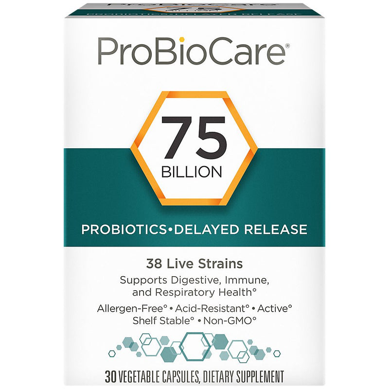Probiotic - 75 Billion Cfus - Supports Digestive Health (30 Vegetable Capsules)