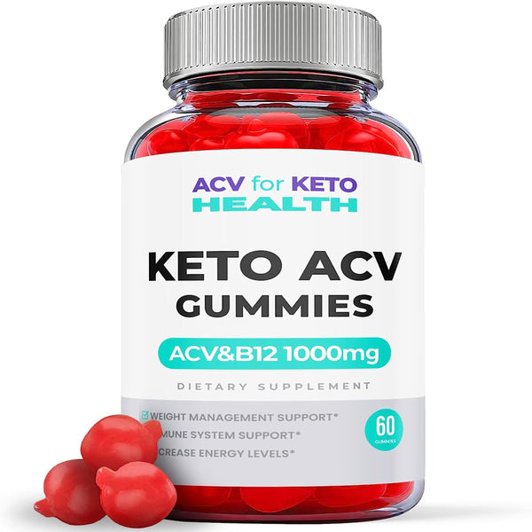 (1 Pack) ACV for Keto Health Keto ACV Gummies - Supplement for Weight Loss - Energy & Focus Boosting Dietary Supplements for Weight Management & Metabolism - Fat Burn - 60 Gummies