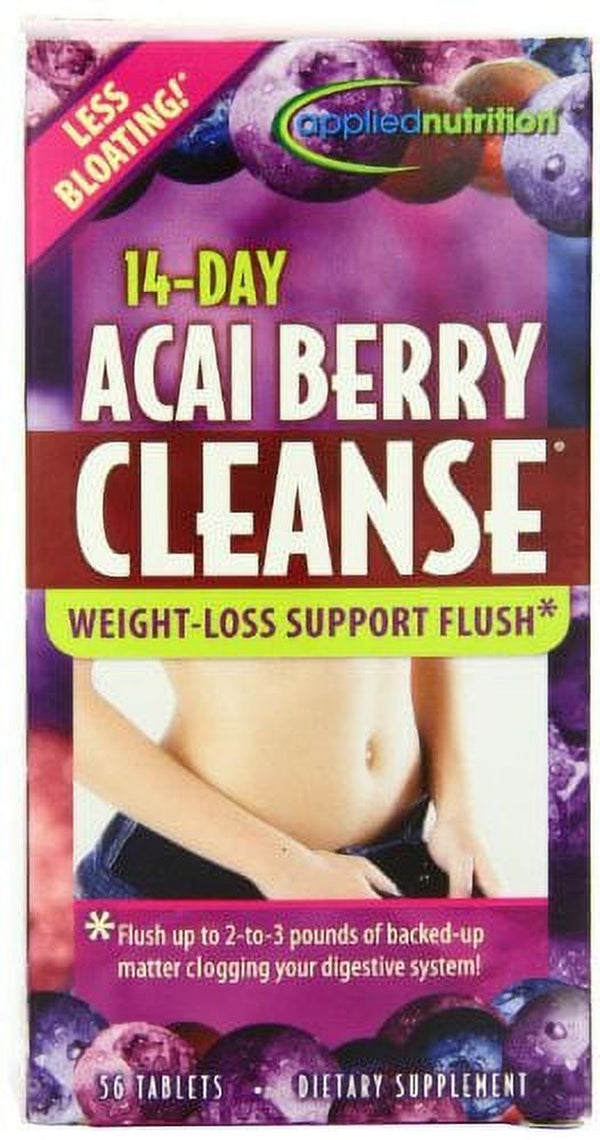 Applied Nutrition 14-Day Acai Berry Cleanse 56-Count Bottle