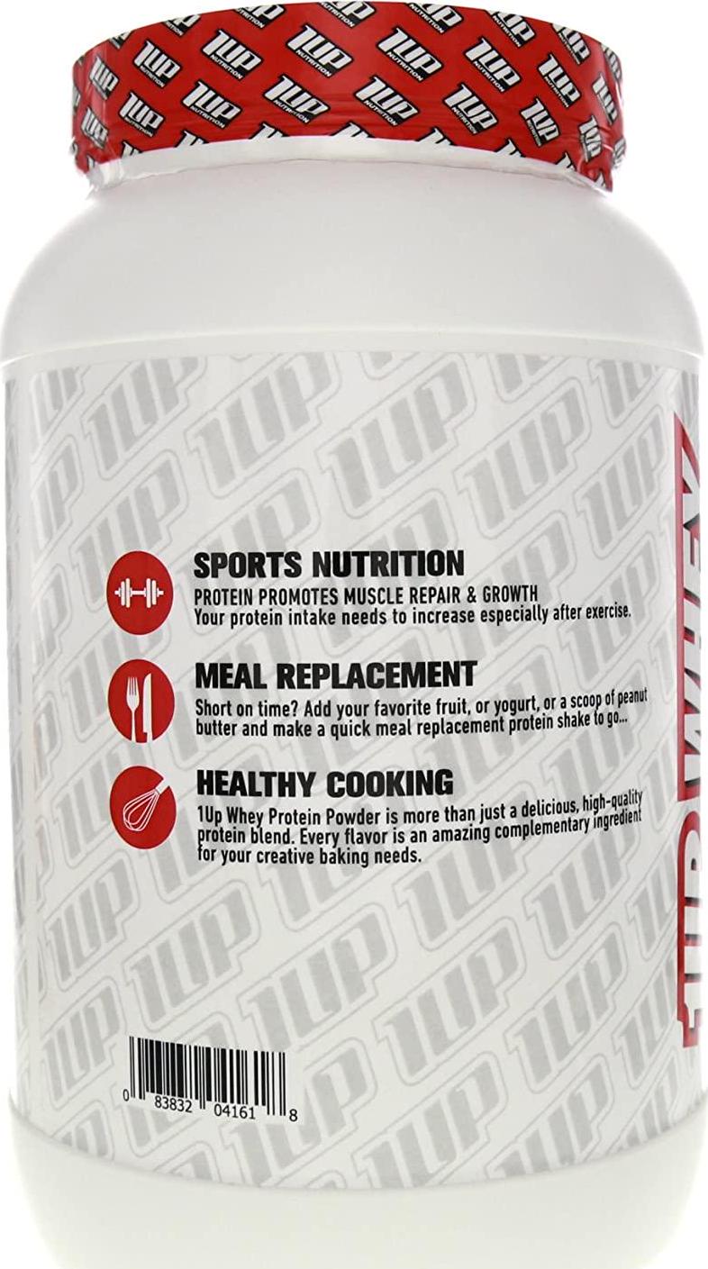 1UP Nutrition - Whey Protein, 100% Hydrolyzed Whey Protein Isolate Concentrate, 2.06 Lbs. (Peanut Butter and Chocolate)