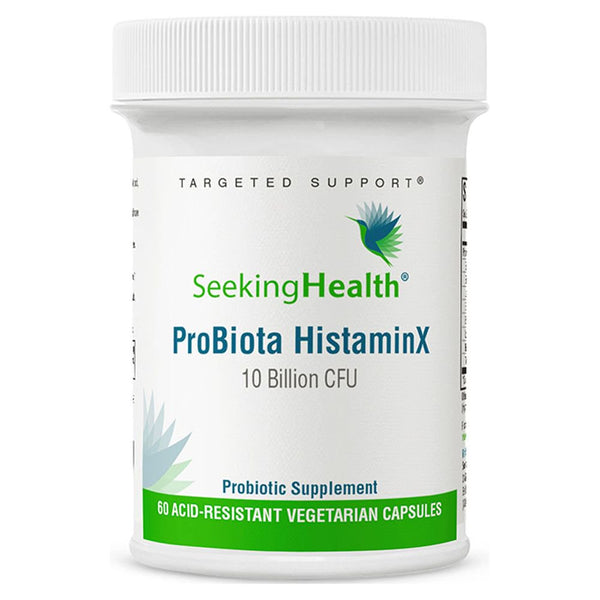 Seeking Health Probiota Histaminx, 10 Billion CFU, 60 Acid-Resistant Vegetarian Capsules