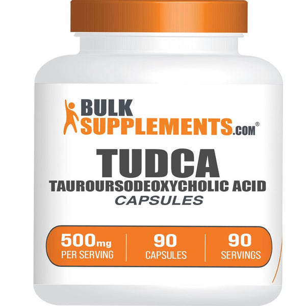 Bulksupplements.Com TUDCA Capsules, 500Mg - Brain, Vision, & Liver Support Supplements (90 Capsules - 90 Servings)