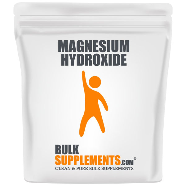 Bulksupplements.Com Magnesium Hydroxide Powder - Colon Support - Mild Laxative - Magnesium Supplement (250 Grams - 8.8 Oz)