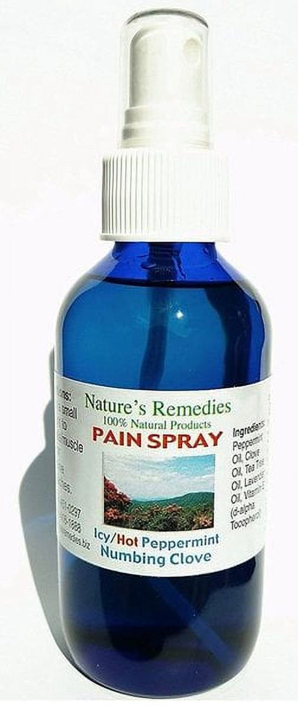 Nature'S Remedies 100% Natural Pain Relief Pain Relief for Headaches, Sore Muscles, Painful Injuries, Aching Joints, and Stress Relief 4 Ounce
