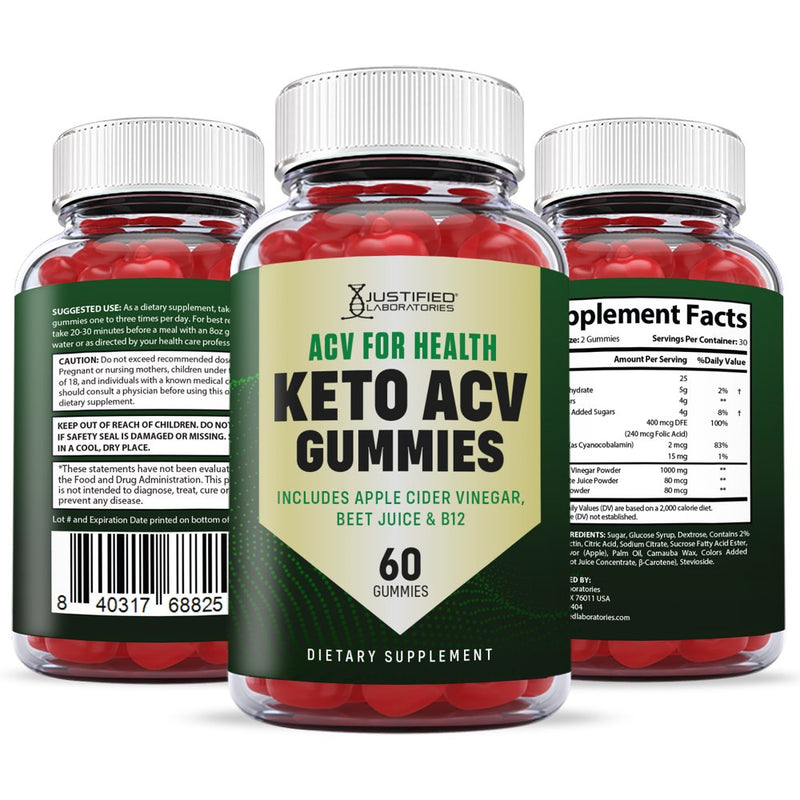 (10 Pack) ACV for Health Keto ACV Gummies 1000MG Dietary Supplement 600 Gummys