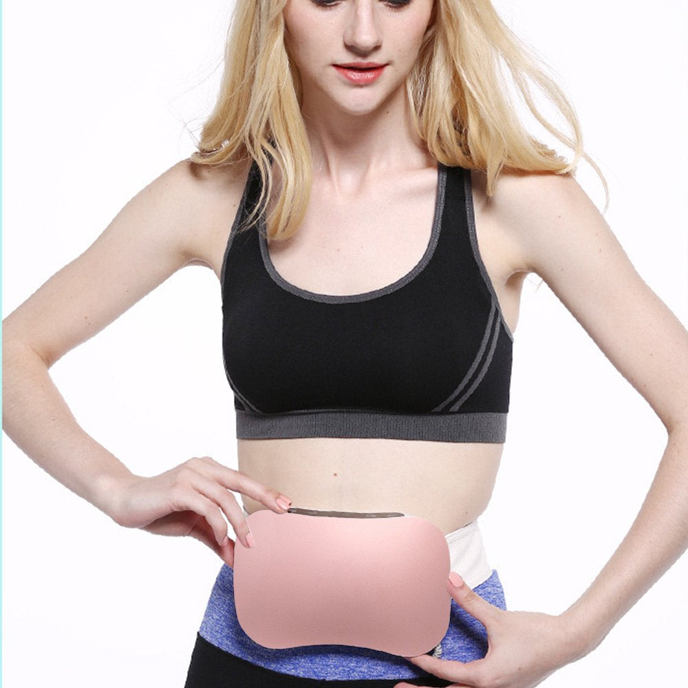 Massage Belt Vibration Fat Burning Slimming Belly Belt without Battery,  Buyers Need To Bring Two Aa Batteries Green