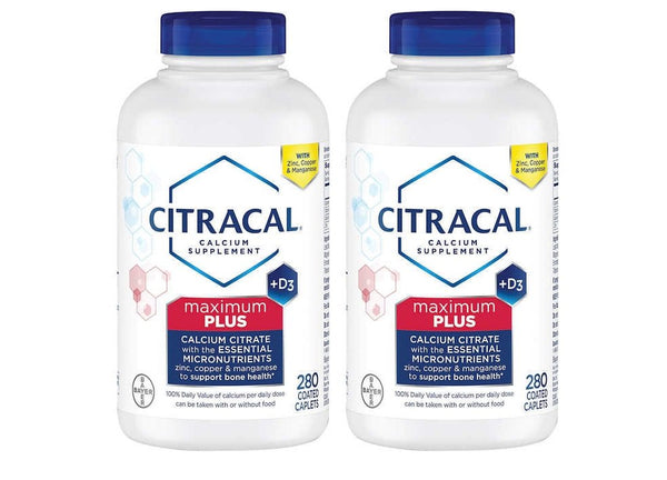 2PACK | Citracal Calcium plus D3, 280 Ct.