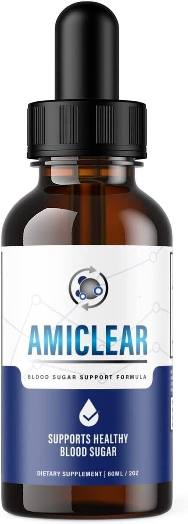 Amiclear - Healthy Blood Sugar Support Supplement Drops - 60 ML