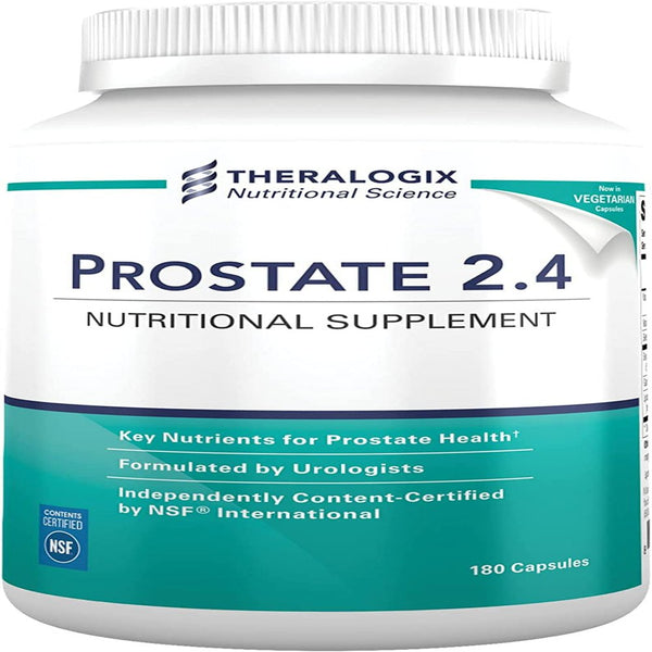 Theralogix Prostate 2.4 Prostate Health Supplement with Lycopene and Soy Isoflavones
