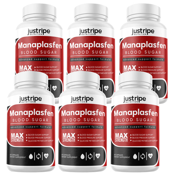 6 Pack Manaplasfen- Blood Sugar Capsules for Advanced Support
