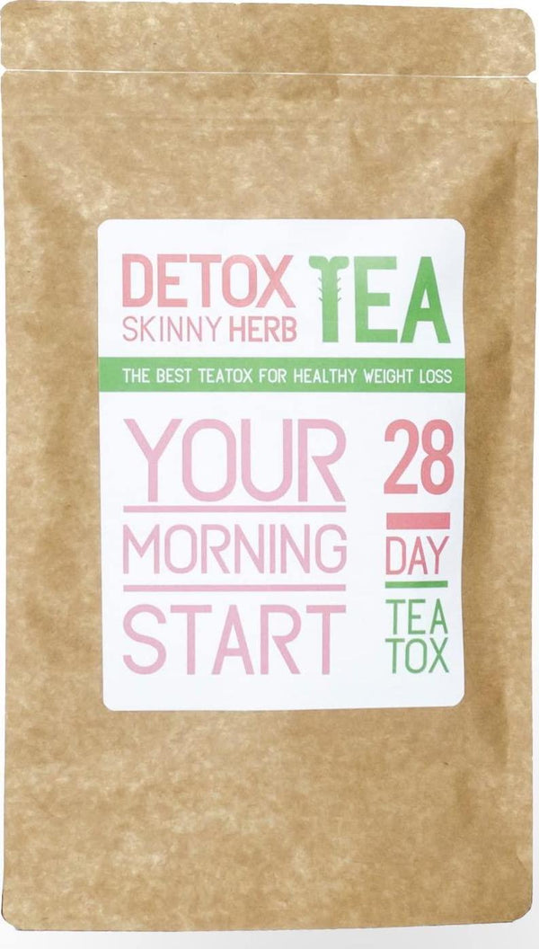 28 Morning Start Tea : Detox Skinny Herb Tea - Boost Metabolism/Regulate Metabolism/Blood Pressure / 100% Natural