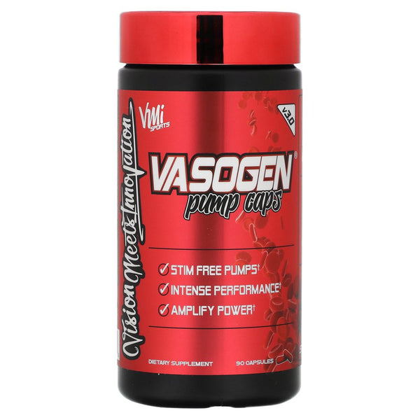 VMI Sports Vasogen, Pump Caps , 90 Capsules