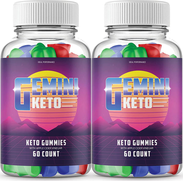 (2 Pack) Gemini Keto Gummies (120 Gummies)