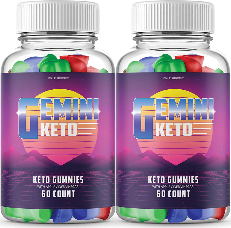 (2 Pack) Gemini Keto Gummies (120 Gummies)