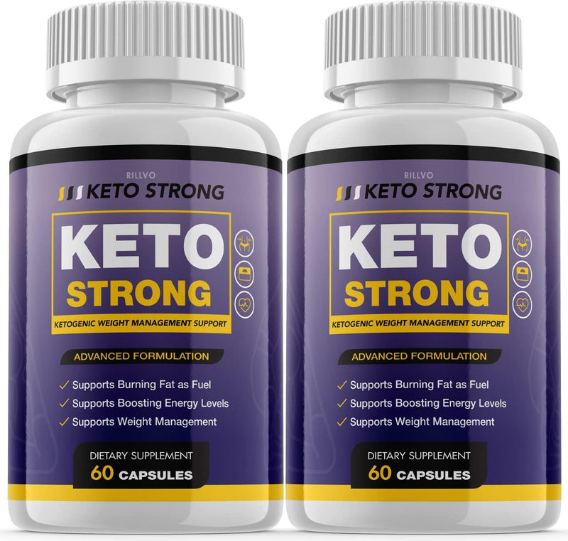 (2 Pack) Keto Strong XP Advanced Formula Ketosis Pills (120 Capsules)
